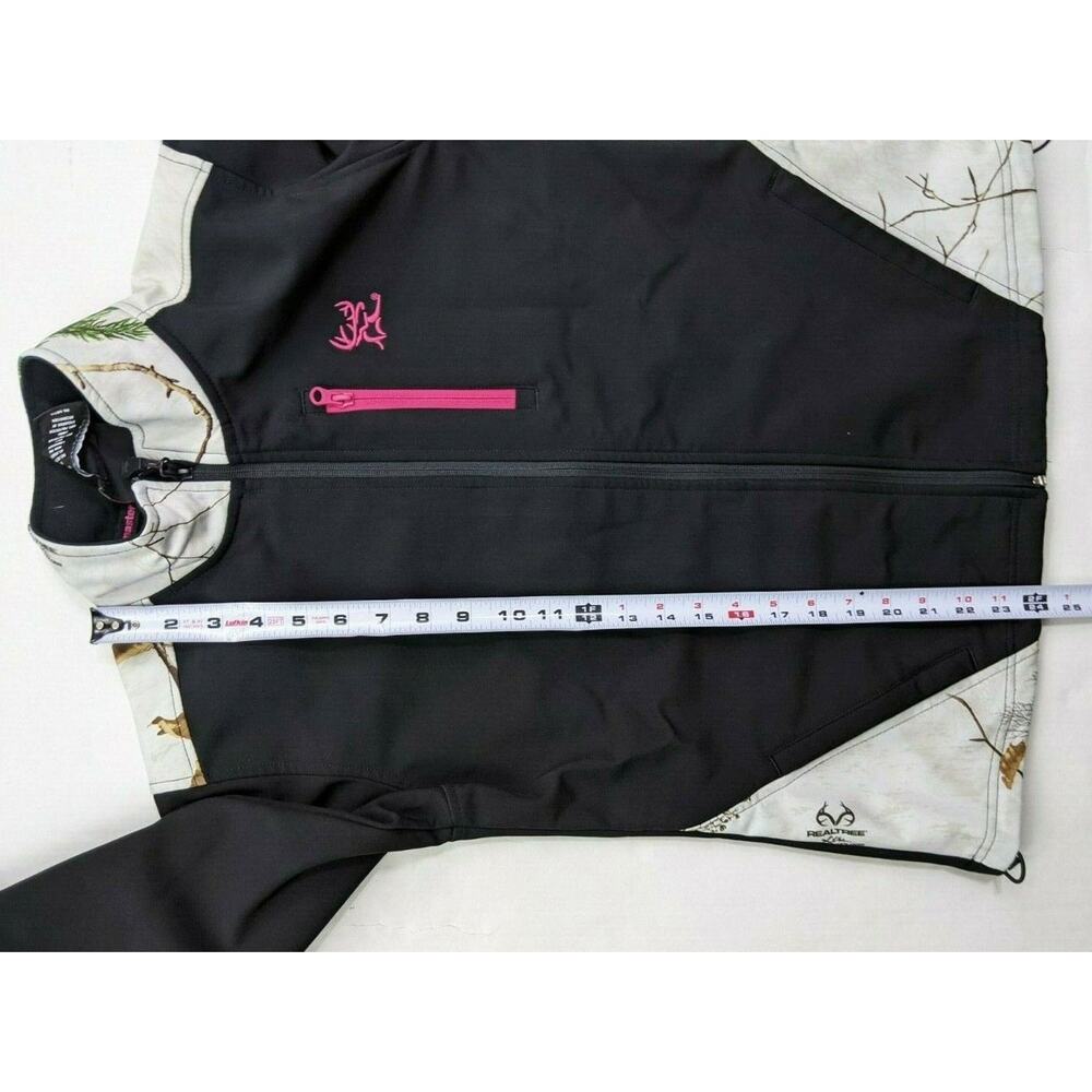 Bushmaster Jacket Women's Size Small Softshell Hunting Camo Trim Zip Up Outdoor - Picture 10 of 10